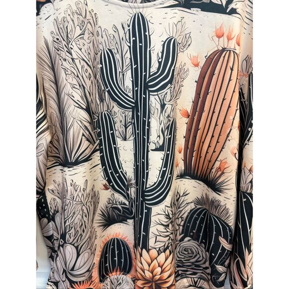 Cactus Graphic Sweatshirt - Picture 3 of 4